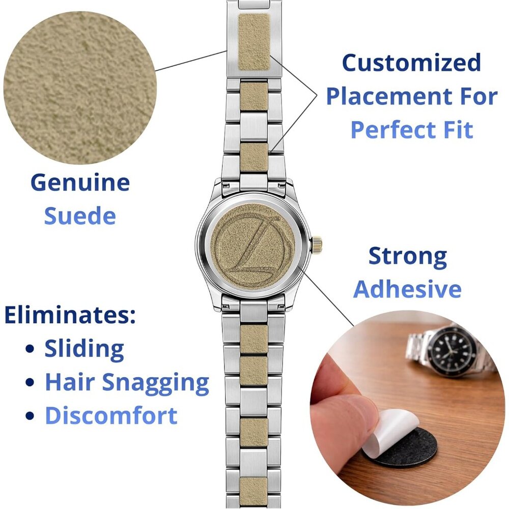 Watch Adjustment Cushions for Watch Band Strap Links, Clasp, and caseback for Pe - Picture 3 of 9
